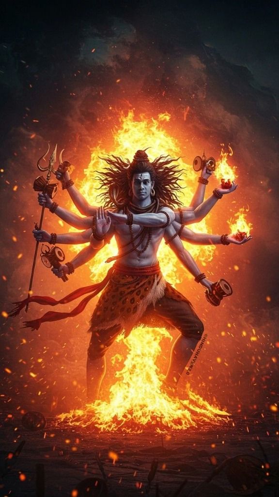Shiv Tandav Stotram in Hindi with Meaning