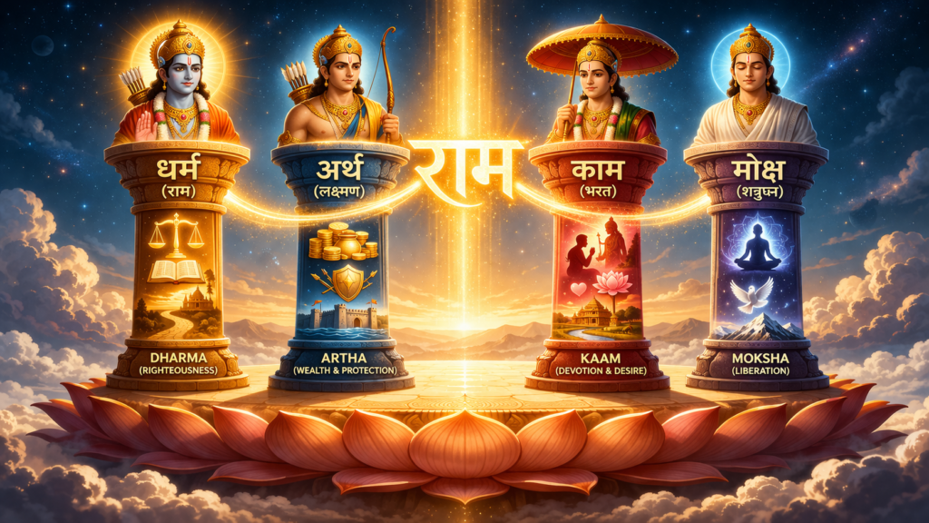 Ramayan ke Chaar Bhai aur Purusharth